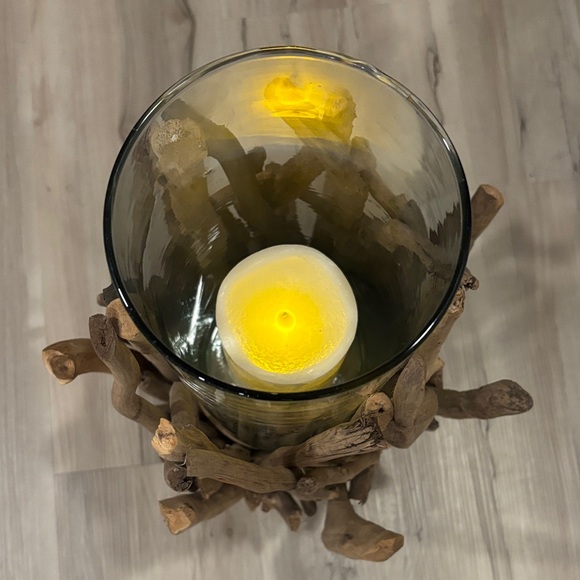 Driftwood Glass Vase - Picture 8 of 10